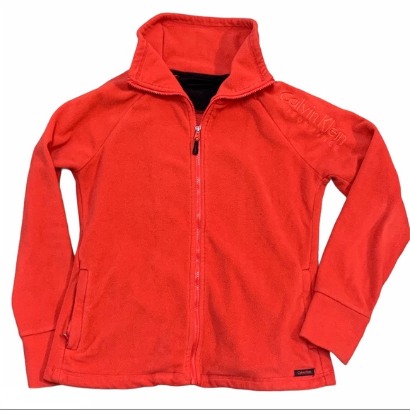 Calvin Klein Jackets & Blazers - Calvin Klein I Performance Fleece Zip Up Jacket